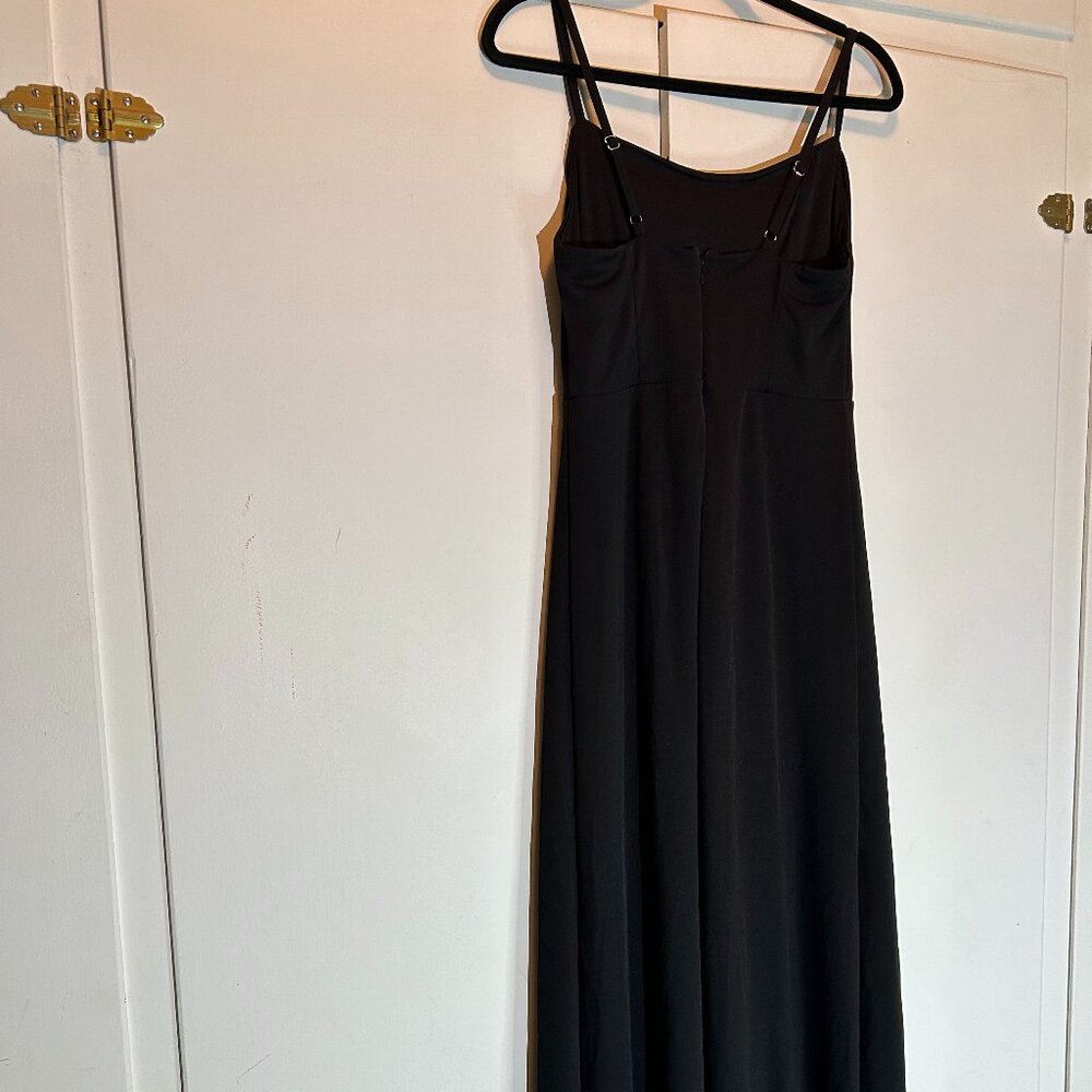 Birdy Grey A-line Cowl Neck Bridesmaid/ Prom Gown